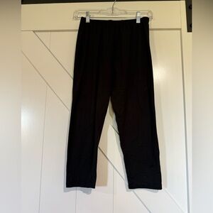 Black Buttery Soft Capris Leggings
